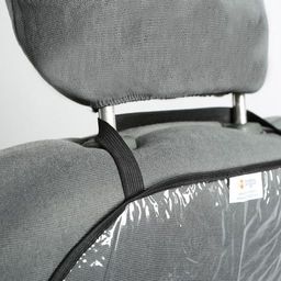 Накидка на сидение - незапинайка, ПВХ с обстрочкой, 40х62 см