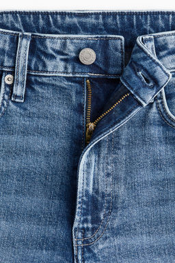 Slim Straight High Ankle Jeans - H&m фото 6