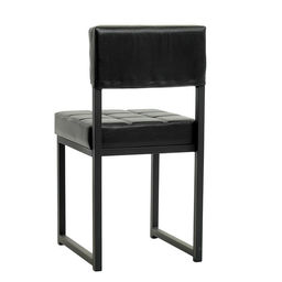 Стул для кухни «Клик Мебель. Лофт 3», искусственная кожа, цвет чёрный