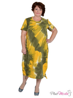 Платье Модель №861 размеры 44-84 - Plusmoda фото 2