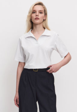 Футболка-поло женская 25234-492 мокко - Avese фото 184