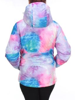 W1609-2 PINK/BLUE PRINT Куртка горнолыжная женская ERUITOR (100 гр. холлофайбера) - Fashion фото 6
