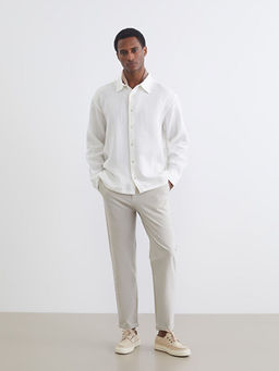 Regular Fit M?slin Erkek G?mlek