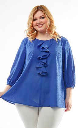 блуза из непрозрачный шифон - Ckc collections фото 3