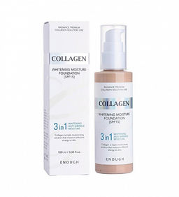 Enough Collagen Whitening Moisture Foundation #N13, 100 ml / 60 - Тональная основа для лица с коллагеном осветляющая