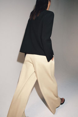HIGH NECK BUTTONED BLAZER ZW COLLECTION - Zara фото 26