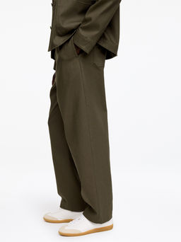 Pantalones de lino y algod?n loose fit - H&m фото 5