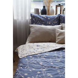 Постельное белье Этель 1.5 сп Flowers 143*215 см,150*214 см, 70*70 см - 2 шт.  фото 16