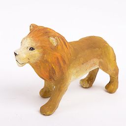 Заготовка для декорирования Love2art PAM-101 лев папье-маше 11.8 х 3.8 х 9 см фото 3