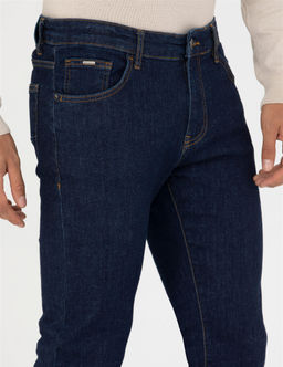 Lacivert Slim Fit Jean Pantolon - Pierre cardin фото 5