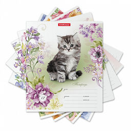 Цена за 280 шт. Тетрадь школьная ученическая ErichKrause Мурзики, 12 листов, клетка (в плёнке по 10 шт.)  фото 12