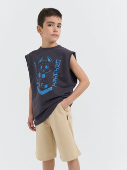 Шорты бермуды Крем-брюле 7+ - Bungly фото 8