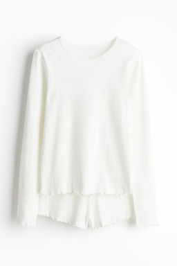 Pijama en punto pointelle - H&m фото 6