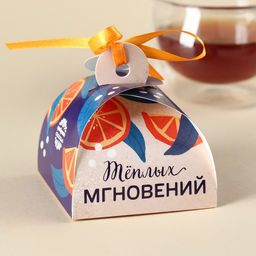 Чай чёрный Тёплых мгновений, вкус: апельсин, 20 г. - Фабрика счастья фото 3