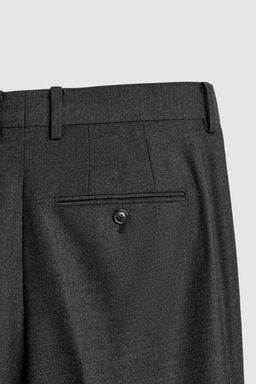 WOOL SUIT TROUSERS - Zara фото 10