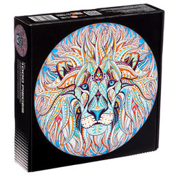 Круглый пазл Волшебный лев, 1000 деталей