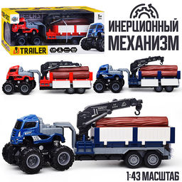 Машина "Мега лесовоз" в коробке