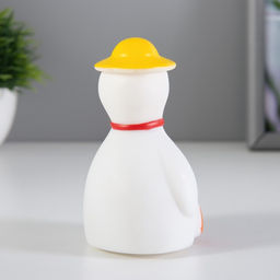 Фигурка светящаяся RISALUX «Кряква», LED-ночник, 1 Вт, 3×LR44, белый, 7×5×11.5 см