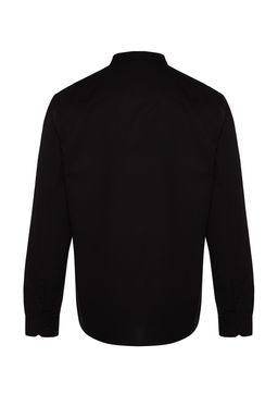 TRENDYOL MAN Premium Siyah %100 Pamuk Regular Fit Hakim Yaka Gomlek TMNAW24GO00027 - Trendyolmilla фото 8