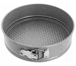 Форма для выпечки круглая разъемная с покрытием серый гранит, 24 см, арт. LH-71003G