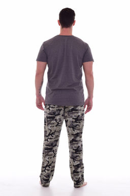 Костюм мужской 9-127 (антрацит-меланж+хаки), МИГ-29