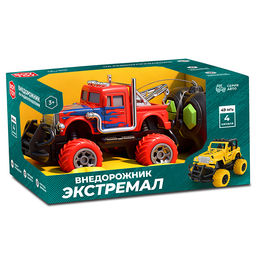 Машина "Большой вездеход" р/у, 27 MHz, в коробке