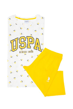 K_z _ocuk Krem Pijama Tak_m_ Sepette S_rpriz _ndirim - U.s. polo assn фото 8