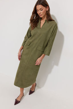 Платье LYUSHe 4196 зеленый  фото 4