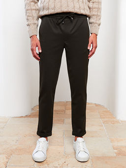 Slim Fit Beli Ba?lama Detayl? Erkek Pantolon - Waikiki фото 3