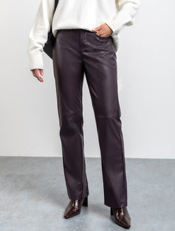 VILATTE / Брюки из эластичной, формоустойчивой эко-кожи