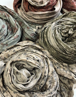 Палантин 200*60см Прованс 33-0003 хаки - Mini maxi фото 12