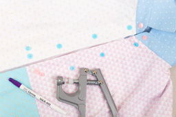 Кнопка Micron POM-15/500 Кнопки пластиковые пластик d 15 мм 500 шт. № 007 синий