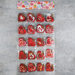 Открытка набор 160 штук Сердце / DE-123 /уп 25/ - ГалеонТрейд фото 3