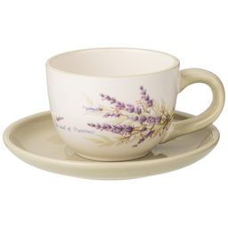 ЧАЙНАЯ ПАРА AGNESS ДУША ПРОВАНСА 15*7 СМ 220 МЛ