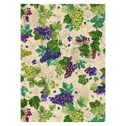 Полотенце вафельное 50х60см Лоза, хлопок 100%, Домашняя мода (Россия)