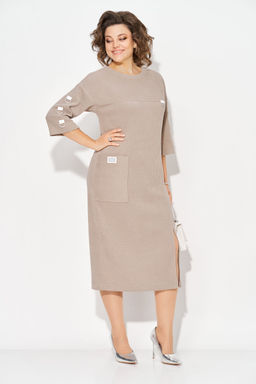 Платье Liliana 1485 капучино фото 7