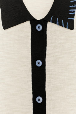 CONTRAST KNIT CARDIGAN - Zara фото 8