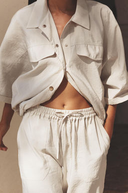 CUFFED HEM TROUSERS - Zara фото 20