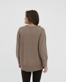 Джемпер женский из кашемира 1121 капучино