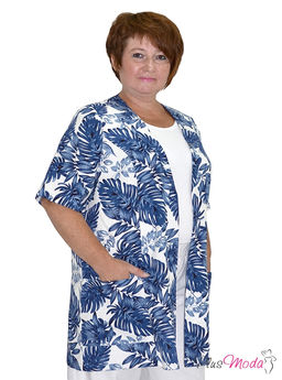 Жакет Модель №685 размеры 44-84 - Plusmoda фото 2