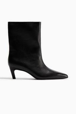 Botines de piel