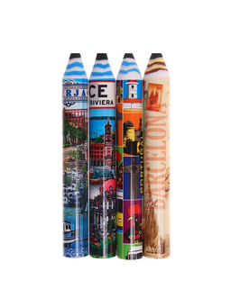 Цена за 4 шт. Ластик фигурный Карандаш, 140 х 18 мм, МИКС - Calligrata фото 8