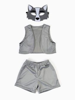 Карнавальный костюм «Волчонок», жилет, шорты, маска фетр, рост 92-116 см