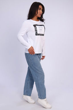 Футболка 55062 с дл. рукавом - Натали фото 9