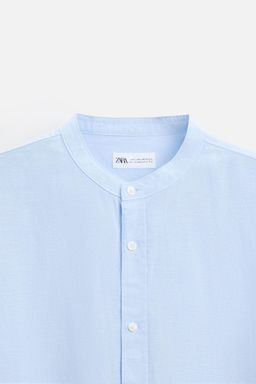 COTTON - LINEN SHIRT - Zara фото 8