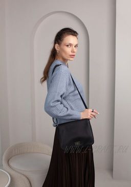 Сумка женская из кожзама с замком-вертушкой - L-craft фото 7