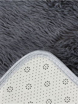 Ковер с ворсом «Этель», 50×80 см, серый