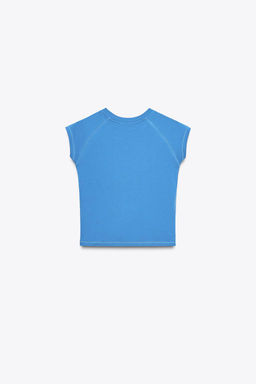 T-SHIRT WITH SLOGAN - Zara фото 13