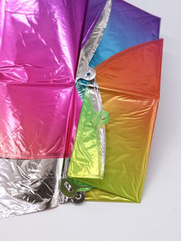 Шар фольгированный "Multicolour numbers" цифра 8, (80 см)