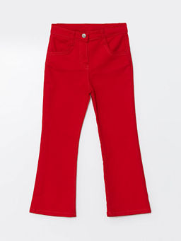 Beli Lastikli Basic K?z Bebek Pantolon